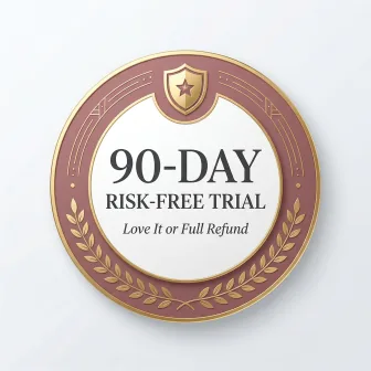 90-Day Risk-Free Trial guarantee seal